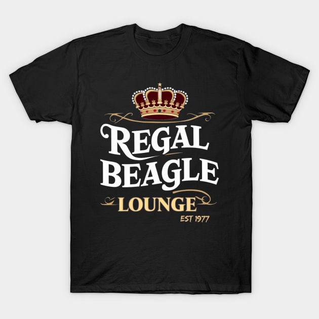 regal beagle lounge T-Shirt by Ethen